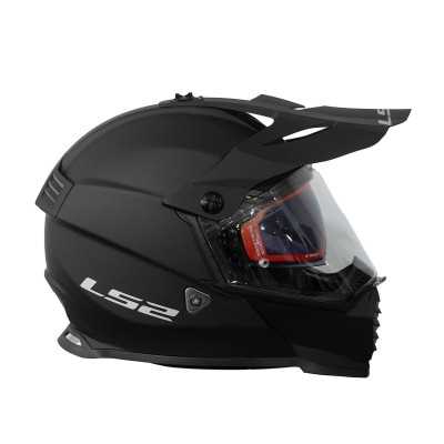 CASCO LS2 FF320 DOBLE VISOR PATH ROJO NEGRO BRILLO – Importaciones Pegaso