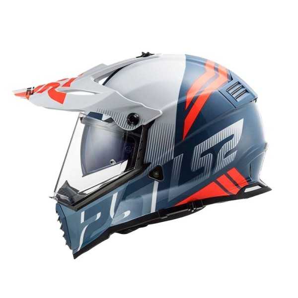 Casco LS2 MX436 Pionner Evolve Blanco NJN AZ