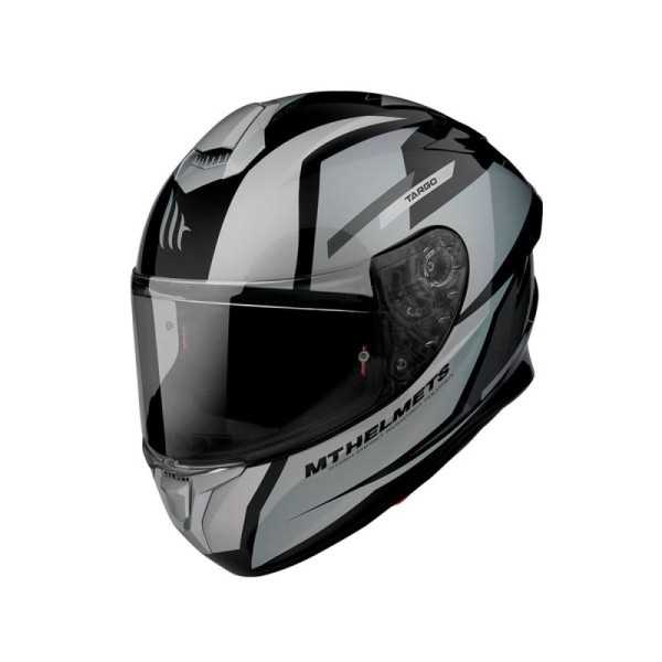 Casco MT Targo Pro Sound A2 Gris Brillo