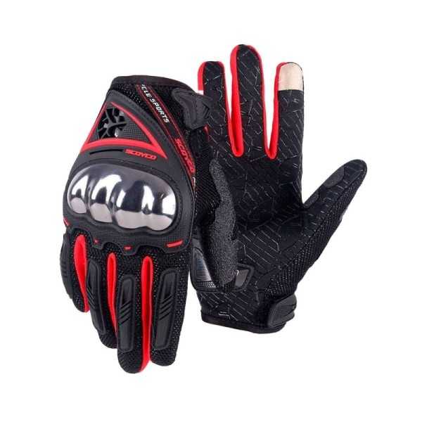 GUANTE SCOYCO MC 44 ROJO