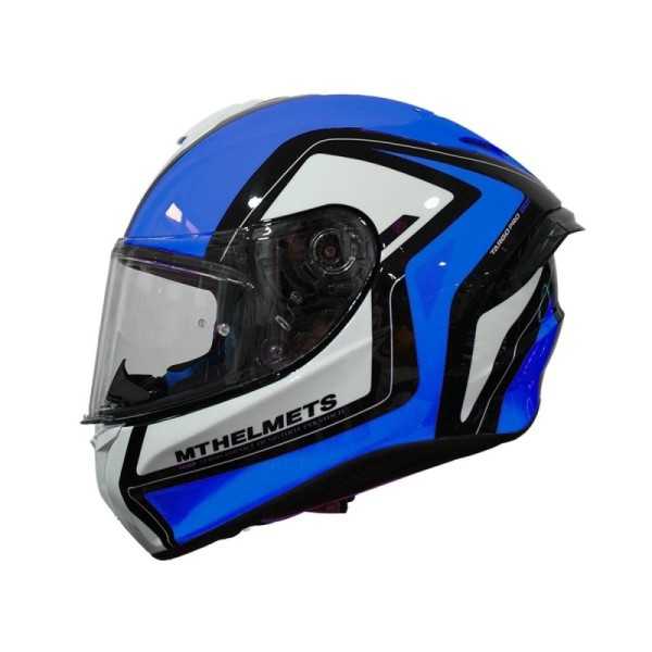 Casco MT Targo Pro Got A7 Azul Perla Brillo