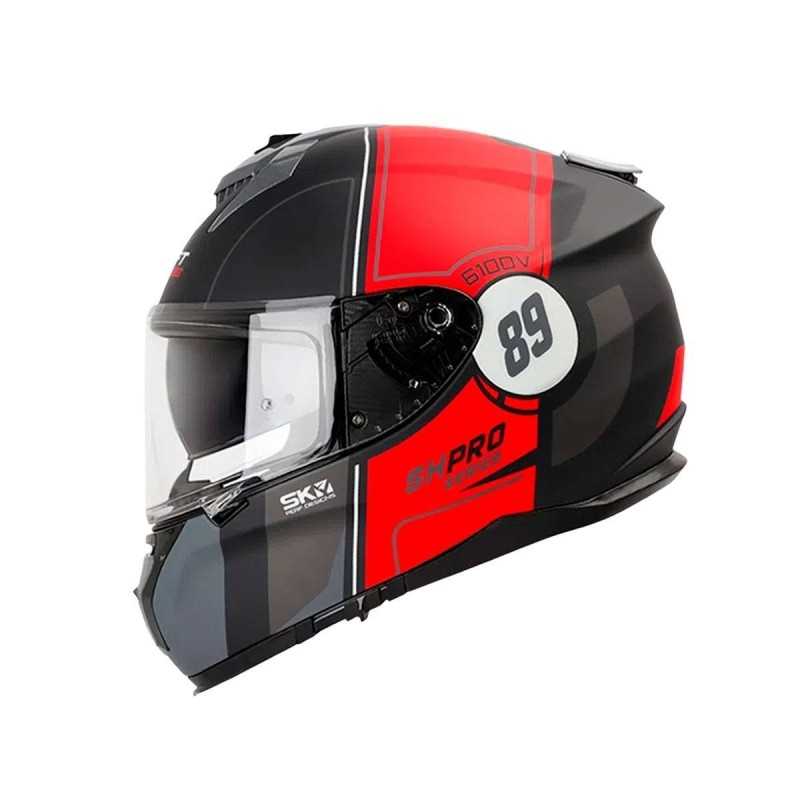 casco integral certificado shaft pro 610 dv Reset moto proteccion cascoloco accesorio motociclista distriramirez