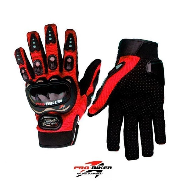 GUANTE PROBIKER PRO ROJO
