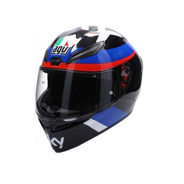 Casco AGV K1 VR46 SKY Racing Team Negro B Rojo