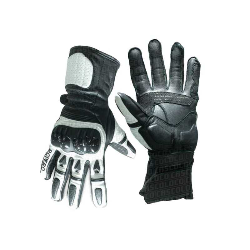 guantes cuero proteccion ropero biker 218 motociclista cascoloco distriramirez