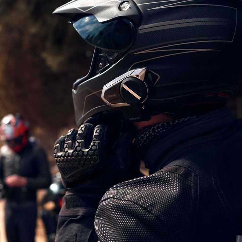 intercomunicador casco bluetooth sena 50s moto accesorio cascoloco motociclista distriramirez