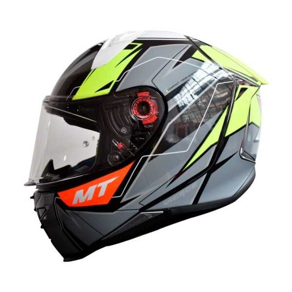 Casco MT Revenge 2 Xavi Vierge A3 Amarillo Neon