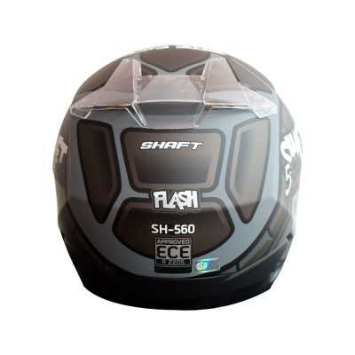 casco integral certificado shaft 560 flash moto protección cascoloco accesorio motociclista distriramirez