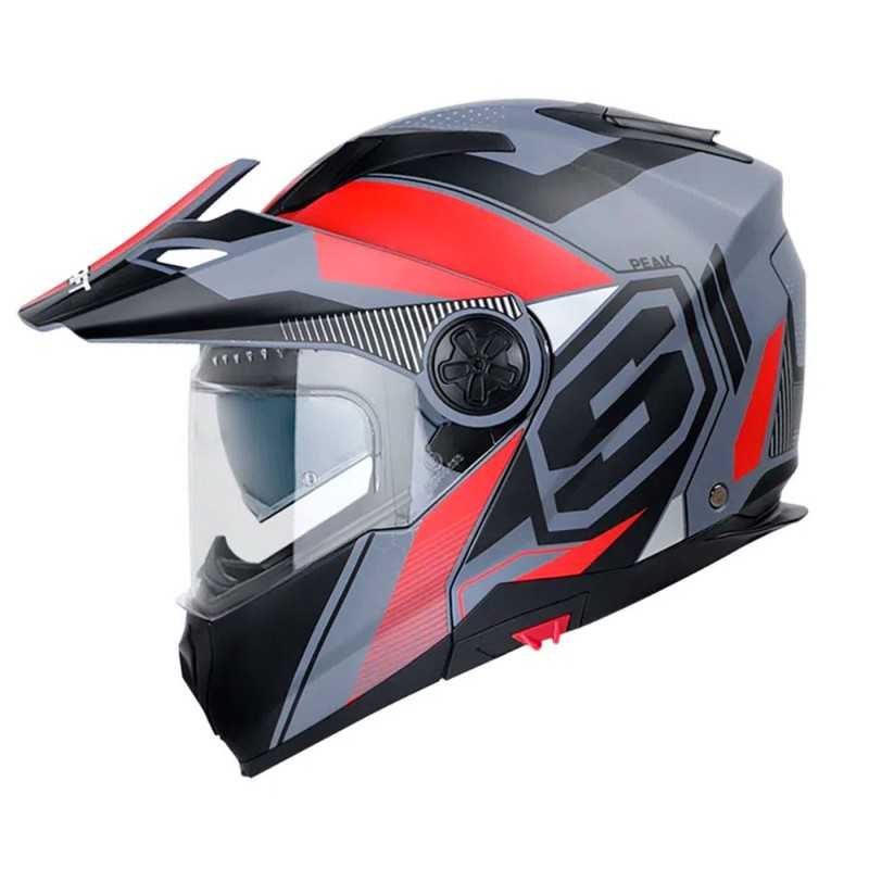 Casco Multiproposito Moto Proteccion Shaft 3700 peak turn o motociclista motero cascoloco