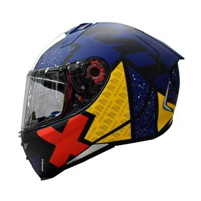 Casco Moto Integral Visor Simple Smk Stellar Classic Color Negro Tamaño del  casco XL