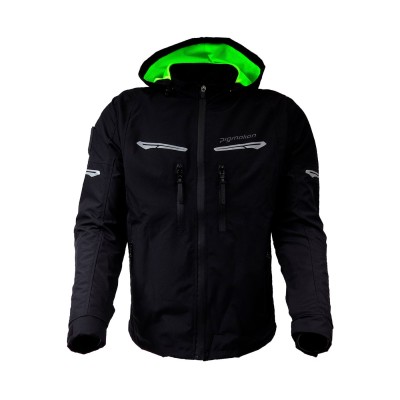 Chaqueta Doble Faz DFR negro rojo