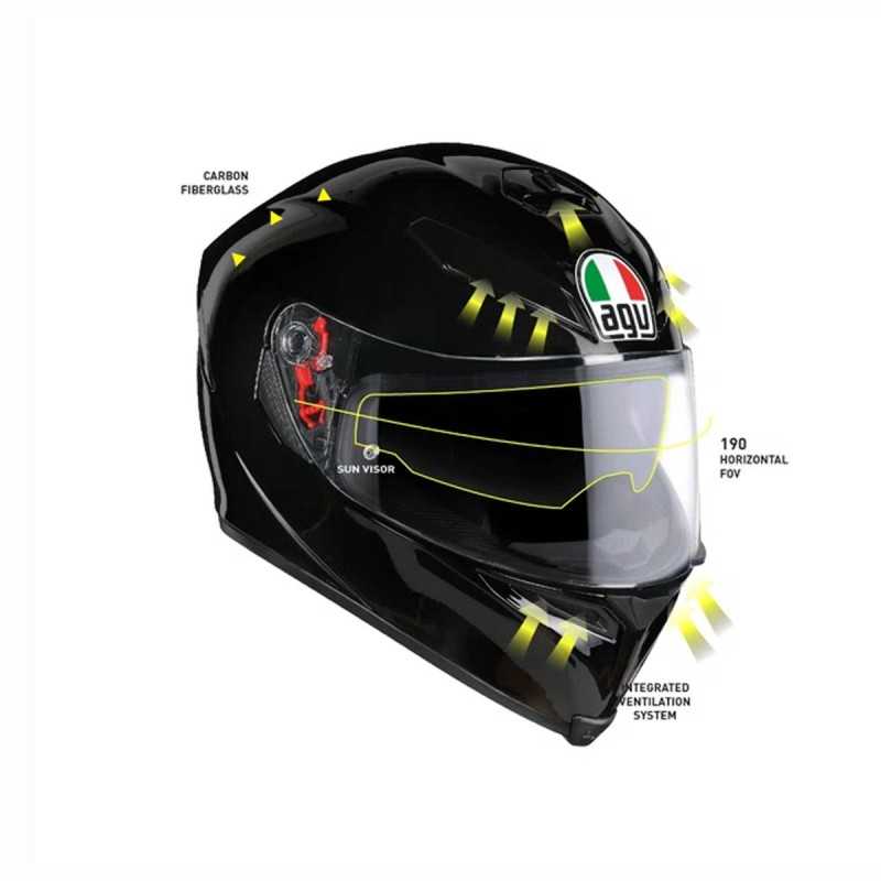 Casco integral AGV K1 S Mono+ -15%