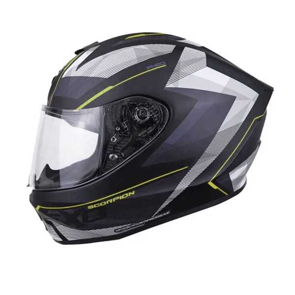 Casco Certificado Scorpion R420 ENGAGE HI VIS El casco EXO-R420