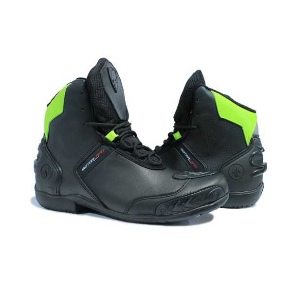 Botines Motorland Negro Verde