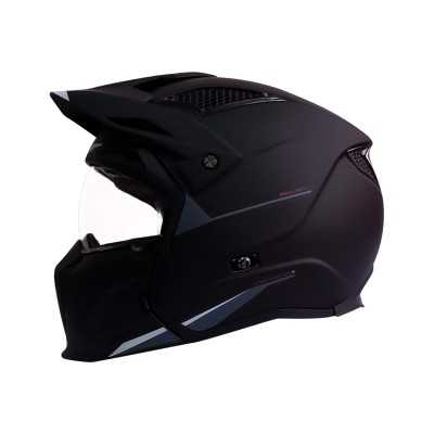 Mt Helmets Thunder 4 Sv Solid A1 Helmet Black MT-1308000011 Full