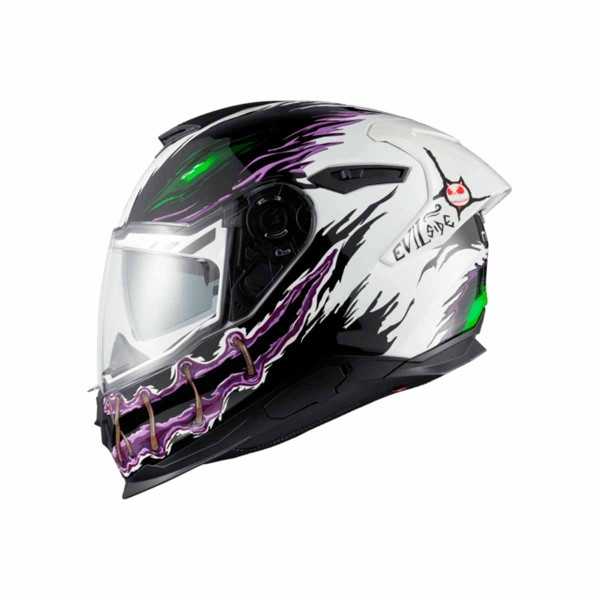 Casco Certificado NEXX Y-100R NIGHT RIDER