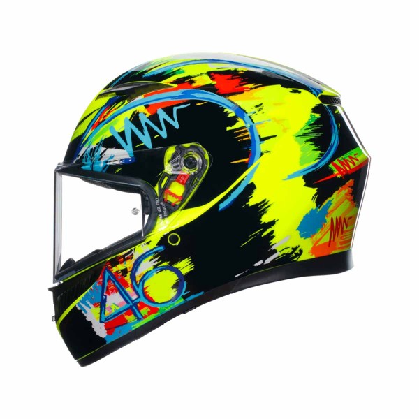 Casco certificado INT AGV K3 2206 ROSSI WINTER 2019