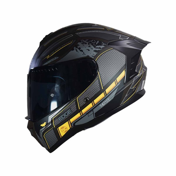 Casco Certificado EDGE EXTREME BATMAN Mate