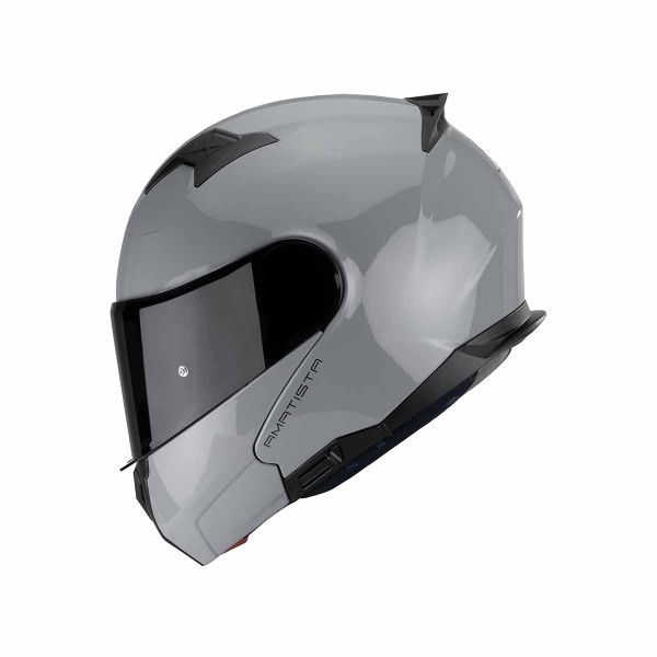 Casco Certificado HAX AMATISTA SOLID Gris Concreto Mate