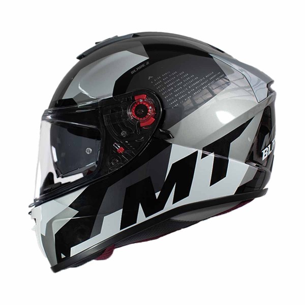 Casco Certificado MT FF107SV BLADE 2 SV FADE B0 Blanco Perla Brillante