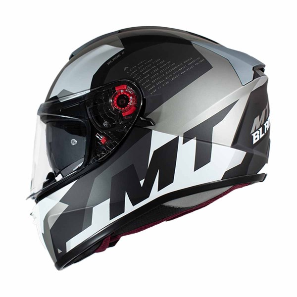 Casco Certificado MT FF107SV BLADE 2 SV FADE B0 Blanco Perla Mate