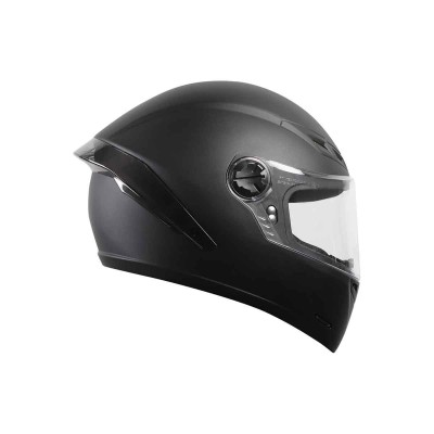 casco abatible certificado ICH 3120 plano negro