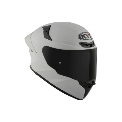 CASCO CERTIFICADO KYT TT REVO CON SPOILER PLAIN GRIS MATE