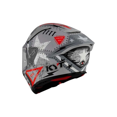 CASCO CERTIFICADO KYT R2R MAX ASSAULT MATT GRIS
