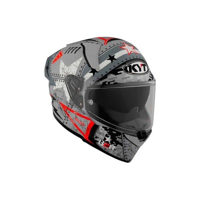CASCO CERTIFICADO KYT R2R MAX ASSAULT MATT GRIS