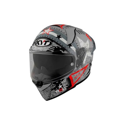 CASCO CERTIFICADO KYT R2R MAX ASSAULT MATT GRIS