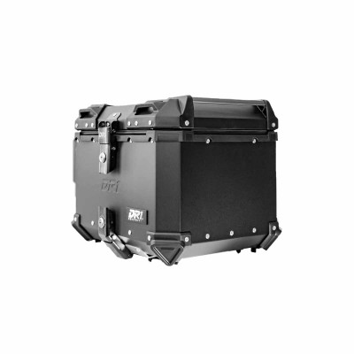 MALETERO CUADRADO DR1 ALU PRO ALUMINIO 45 LT NEGRO