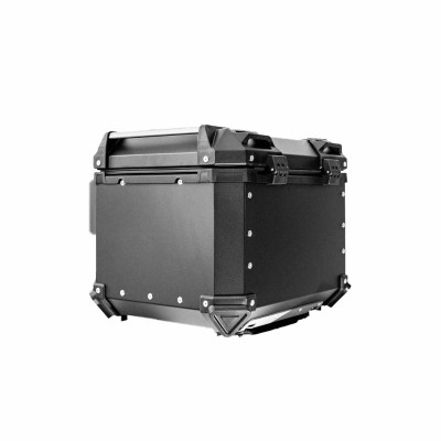 MALETERO CUADRADO DR1 ALU PRO ALUMINIO 45 LT NEGRO