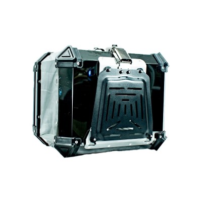 MALETERO CUADRADO DR1 ALU PRO ACERO 45 LT NEGRO