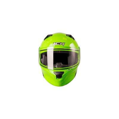 casco abatible certificado ICH 3120 plano negro
