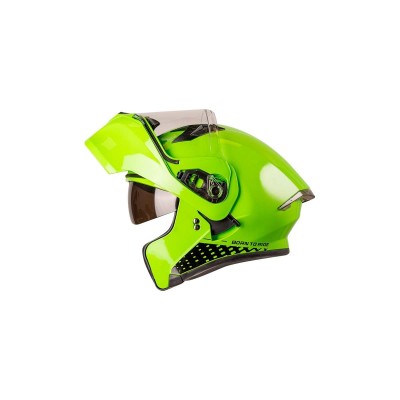 casco abatible certificado ICH 3120 plano negro