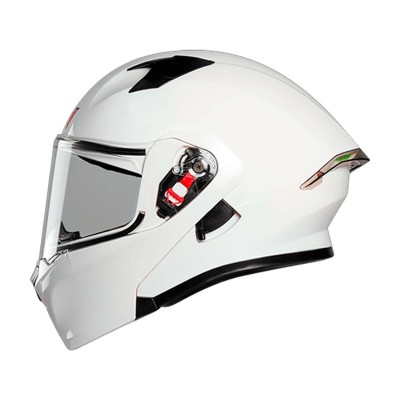 casco abatible certificado ICH 3120 plano negro