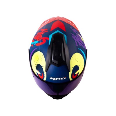 Casco Certificado Abatible HRO 3400 verde policia