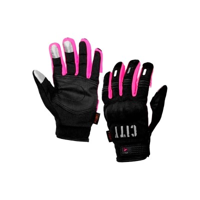 Guantes Moto Protección Madbike City Termico Negro