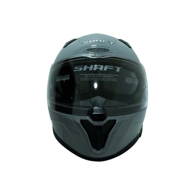 CASCO CERTIFICADO SHAFT 532 SOLID GRIS AZUL| Visor Iridium Azul