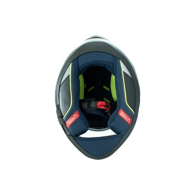 CASCO CERTIFICADO SHAFT 532 SOLID GRIS AZUL| Visor Iridium Azul