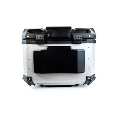 MALETERO CUADRADO DR1 ALU PRO ALUMINIO 45 LT GRIS