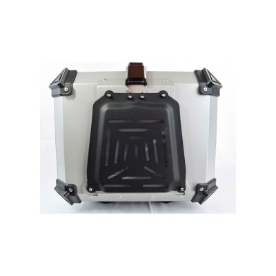 MALETERO CUADRADO DR1 ALU PRO ALUMINIO 45 LT GRIS