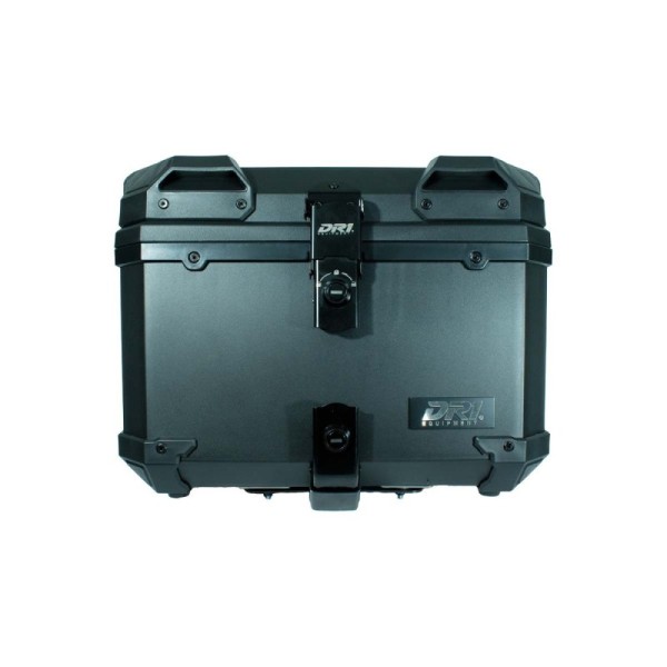 MALETERO CUADRADO DR1 THUNDER DOBLE CHAPA 45 LT POLIPROPILENO BASE ALUMINIO