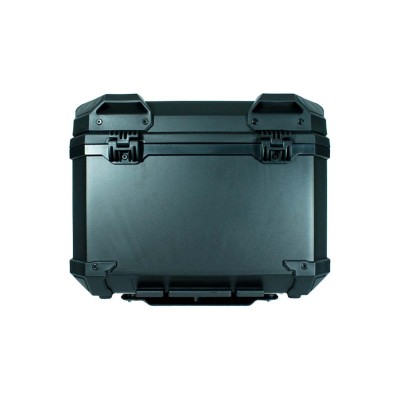 MALETERO CUADRADO DR1 THUNDER DOBLE CHAPA 45 LT POLIPROPILENO BASE ALUMINIO