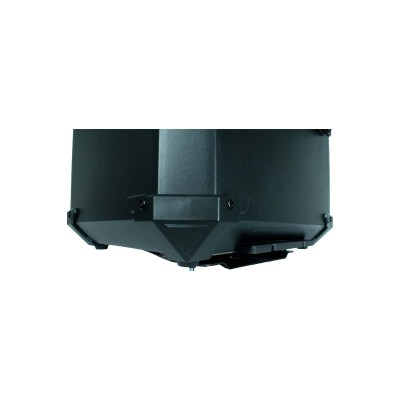 MALETERO CUADRADO DR1 THUNDER DOBLE CHAPA 45 LT POLIPROPILENO BASE ALUMINIO