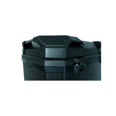 MALETERO CUADRADO DR1 THUNDER DOBLE CHAPA 45 LT POLIPROPILENO BASE ALUMINIO