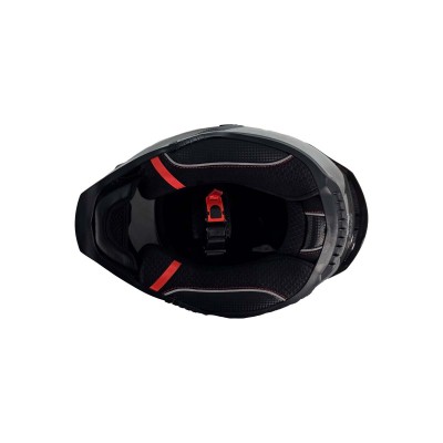 Casco Integral Dr1 K666 Solid Gris Metalizado Sp Negro