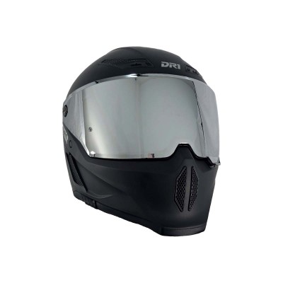 Casco Integral Dr1 K666 Solid Negro Mate Sp Negro