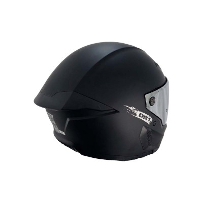 Casco Integral Dr1 K666 Solid Negro Mate Sp Negro