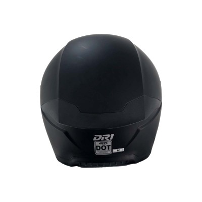 Casco Integral Dr1 K666 Solid Negro Mate Sp Negro